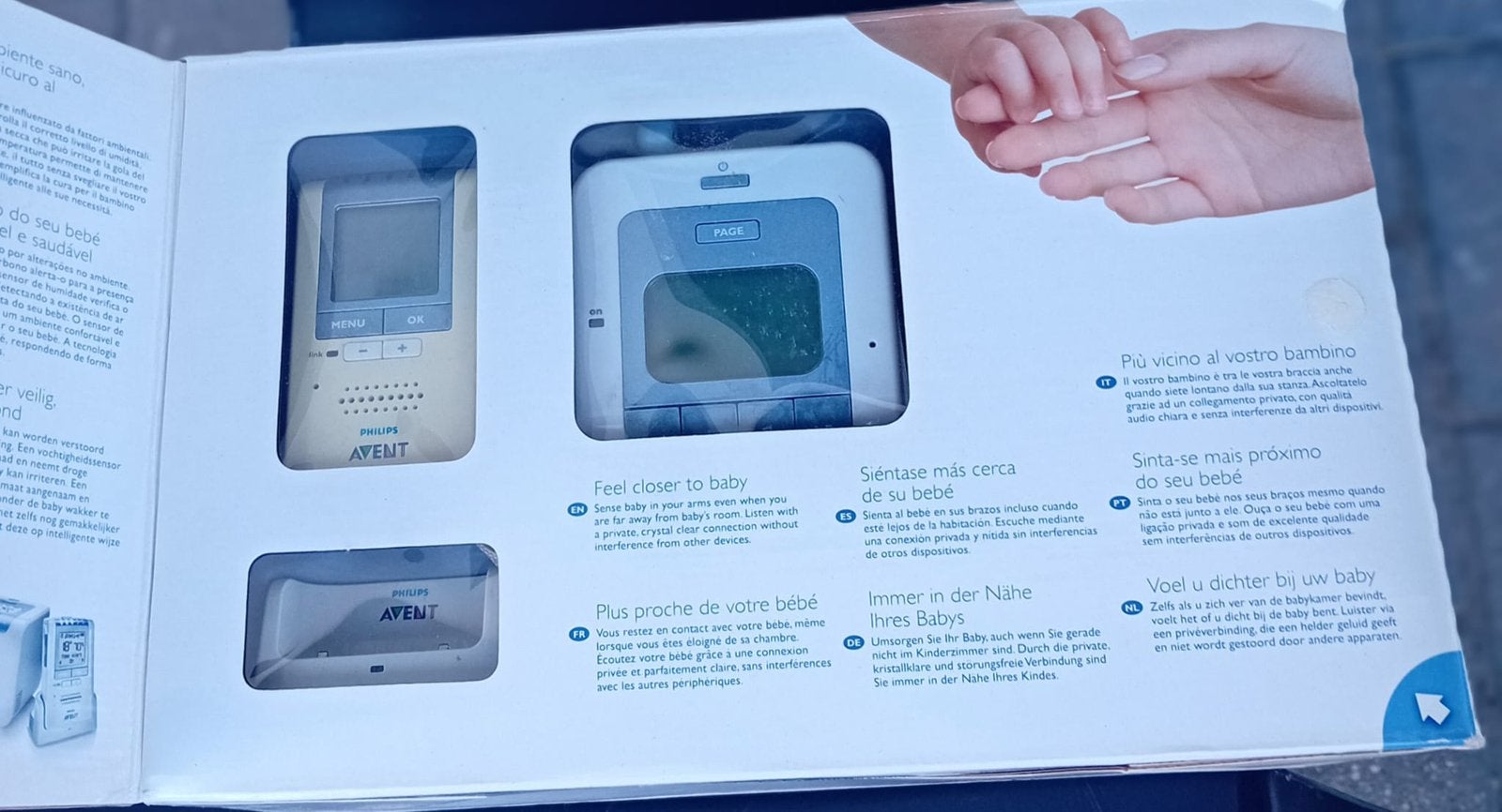 Babyphone Philips Avent DECT, Enlèvement ou Envoi, Comme neuf