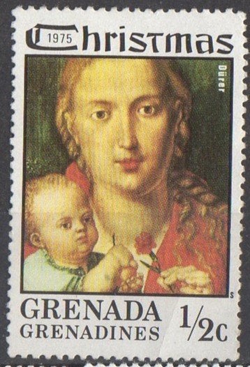 Grenada-Grenadines - Madonna en Kind - Albrecht Dürer - 1976, Ophalen of Verzenden
