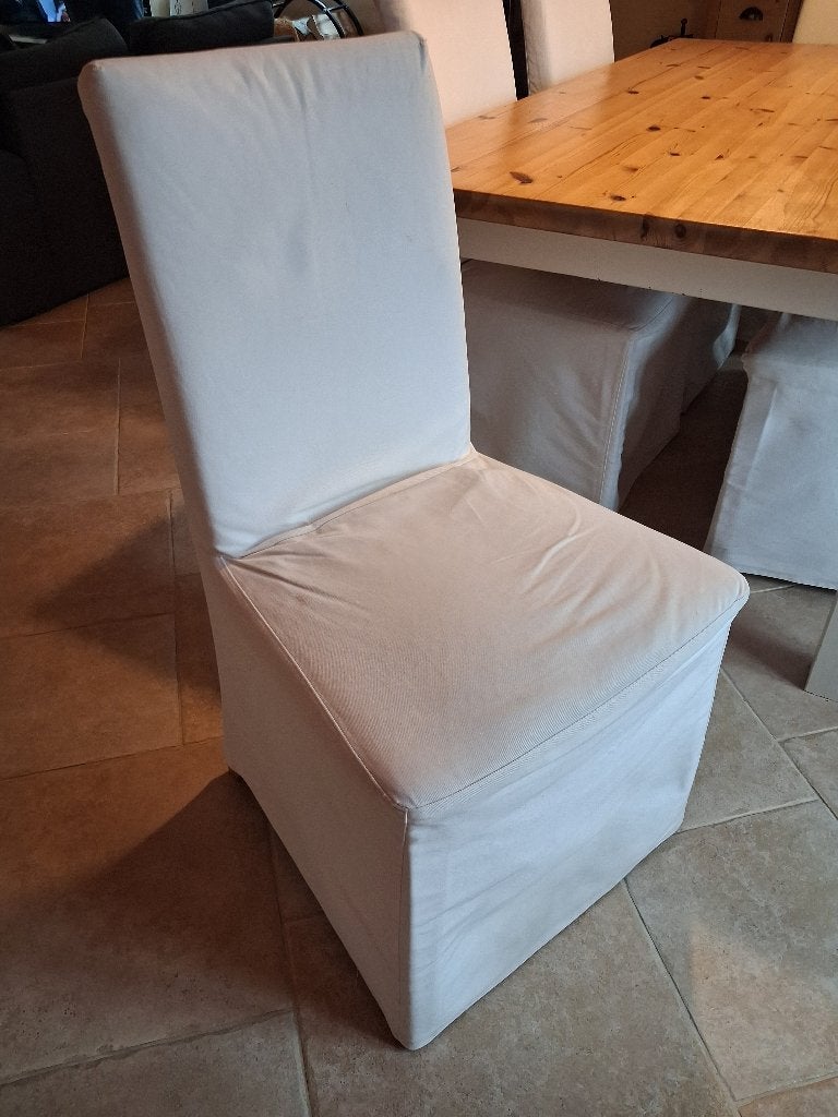 Table et chaises, Maison & Meubles, Style cottage et chic, Cinq personnes ou plus, Comme neuf, Enlèvement