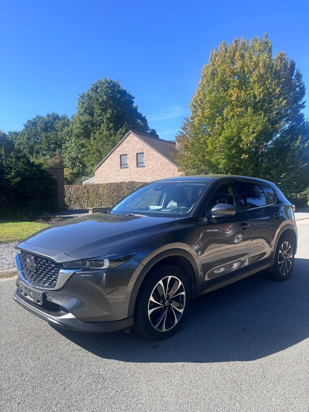 Mazda CX5 SkyactivD LUXURY / 2022 / 115 000km / 1e eigenaar, Autos, Cuir, Achat, Noir, Diesel