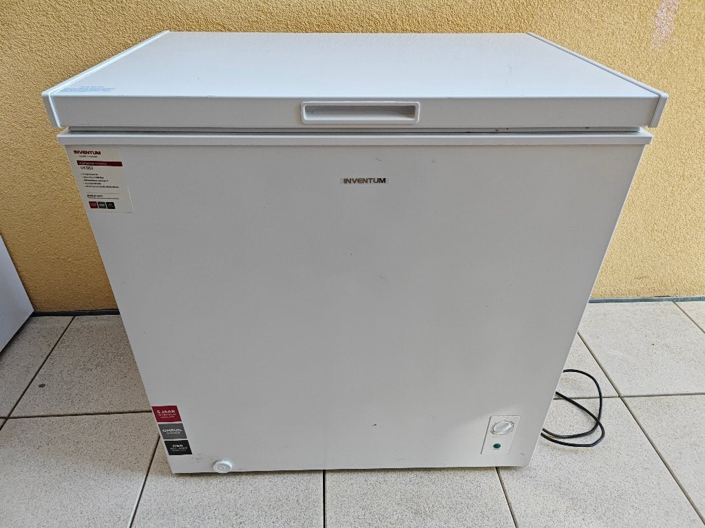 Inventum vrijstaande vrieskist 198 litre, Vrieskist, Zo goed als nieuw, Energieklasse A of zuiniger, Ophalen