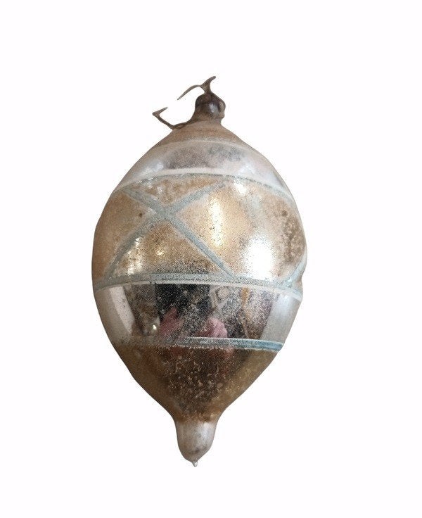 grote glazen kerstbal., Ophalen, B, Gebruikt, B