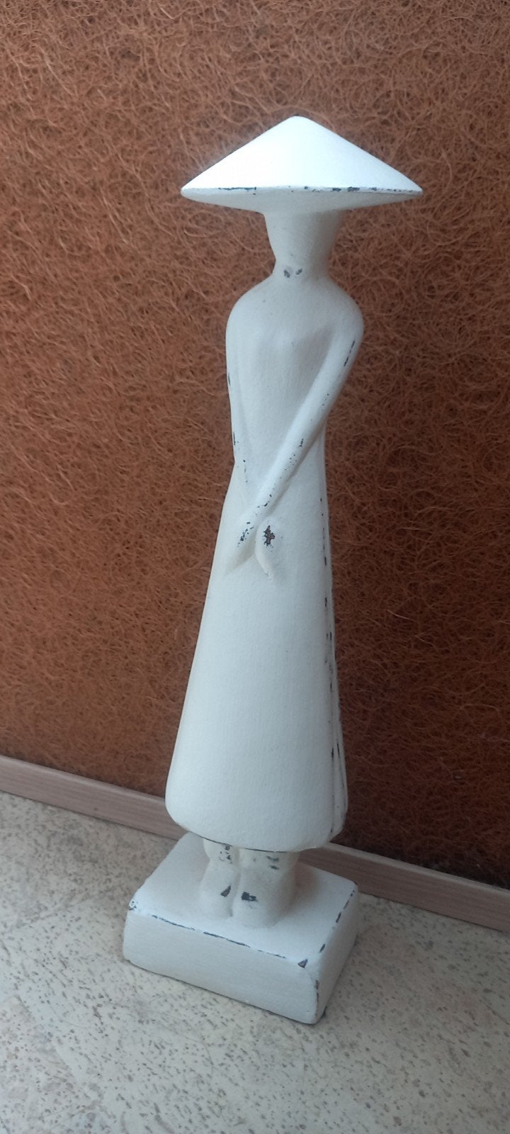 Vietnamees stenen beeld 40cm, Huis en Inrichting, Woonaccessoires | Zuilen en Pilaren, Ophalen of Verzenden, Zo goed als nieuw