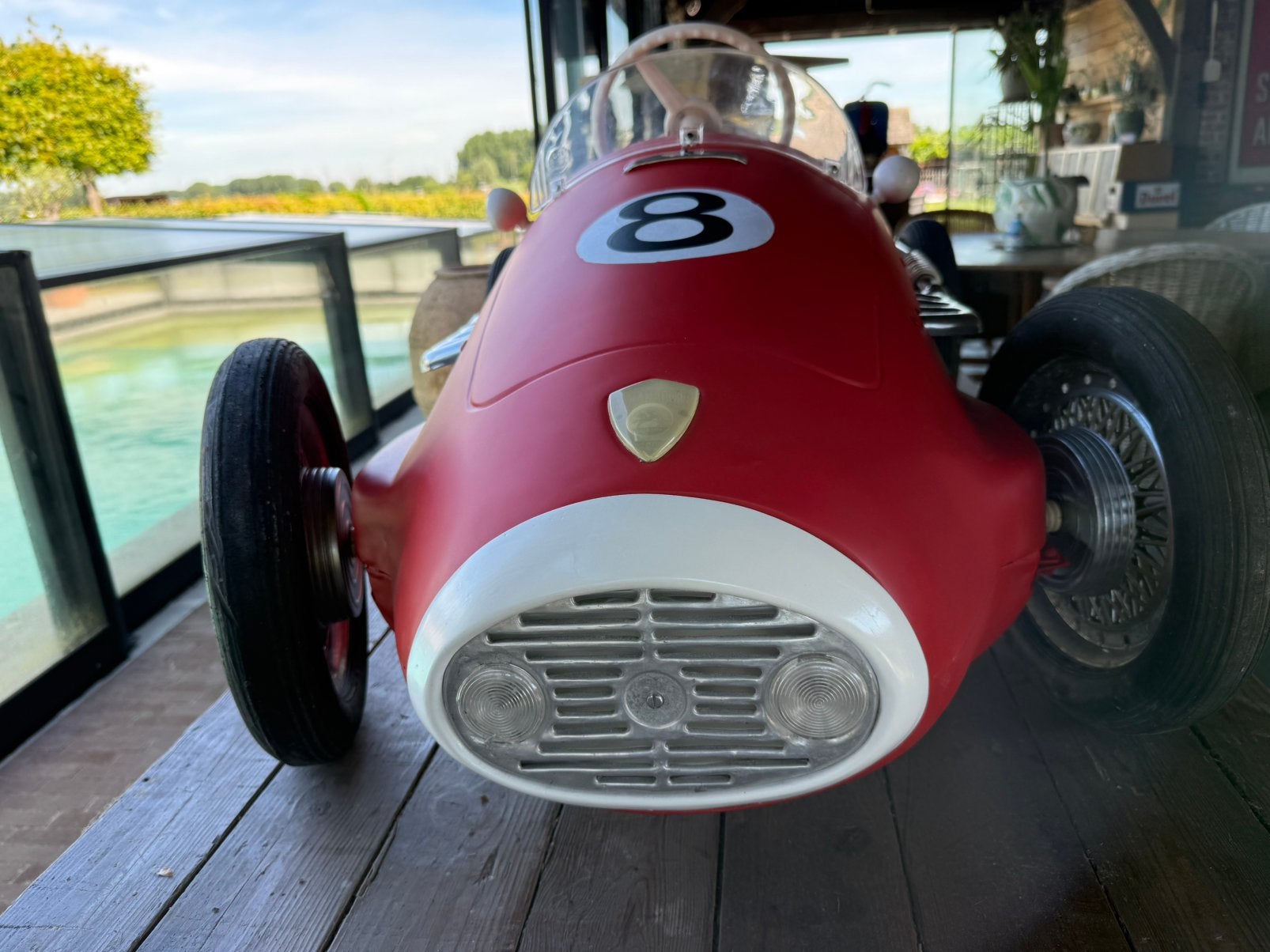 Ferrari 1959 indianapolis giordani, Ophalen