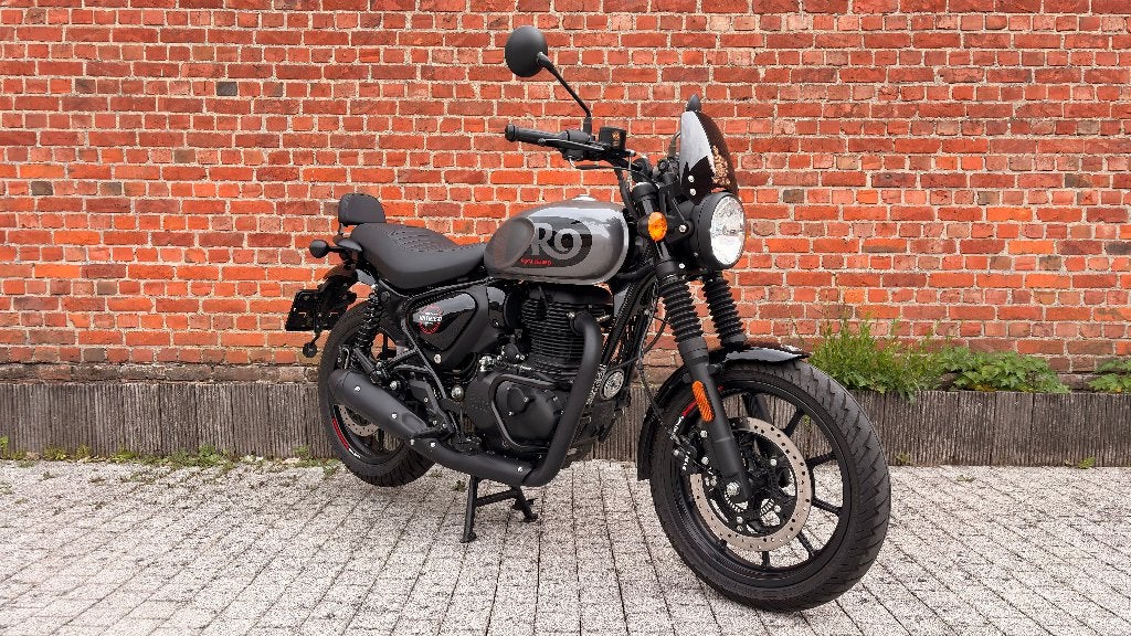 Royal Enfield Hunter 350 Dapper, lage kilometerstand!, Motos, 350 cm³, Entreprise, Occasion, Permis Moto A2 minimum
