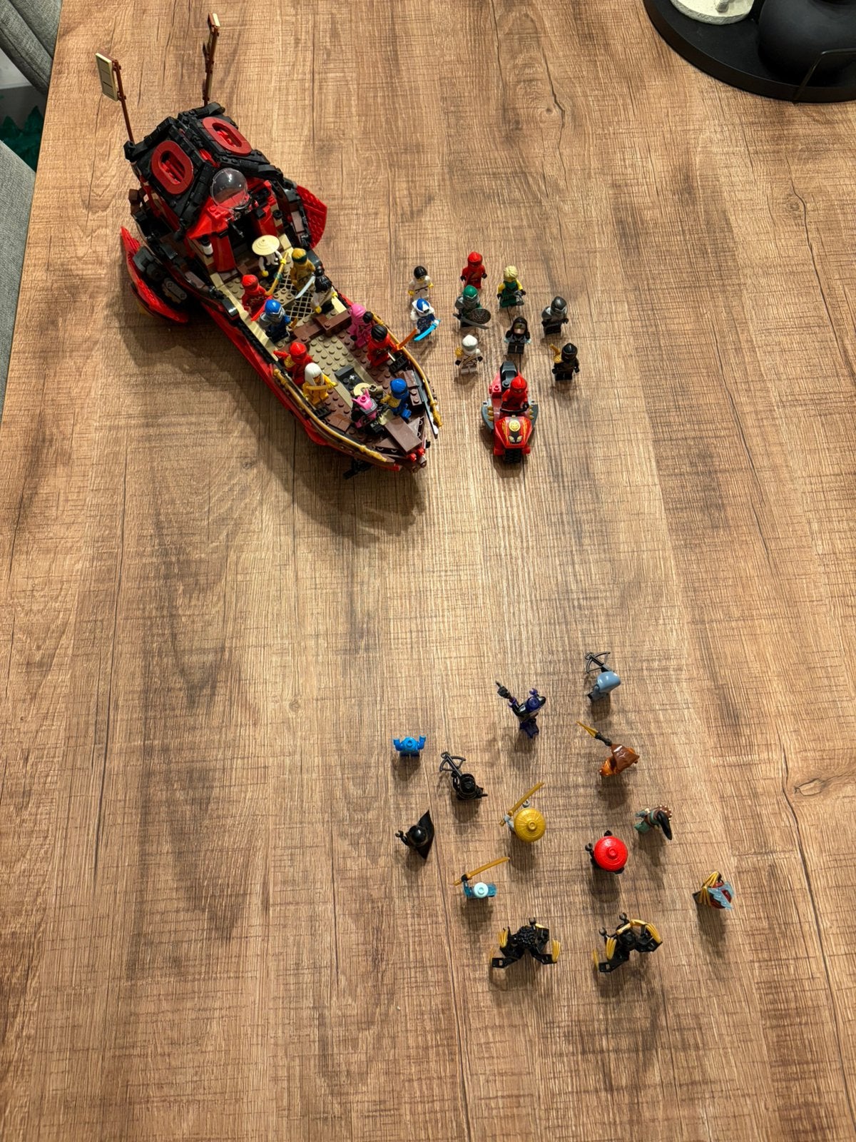 Lego Ninjago Bâteau et nombreux personnages, Enlèvement, Utilisé
