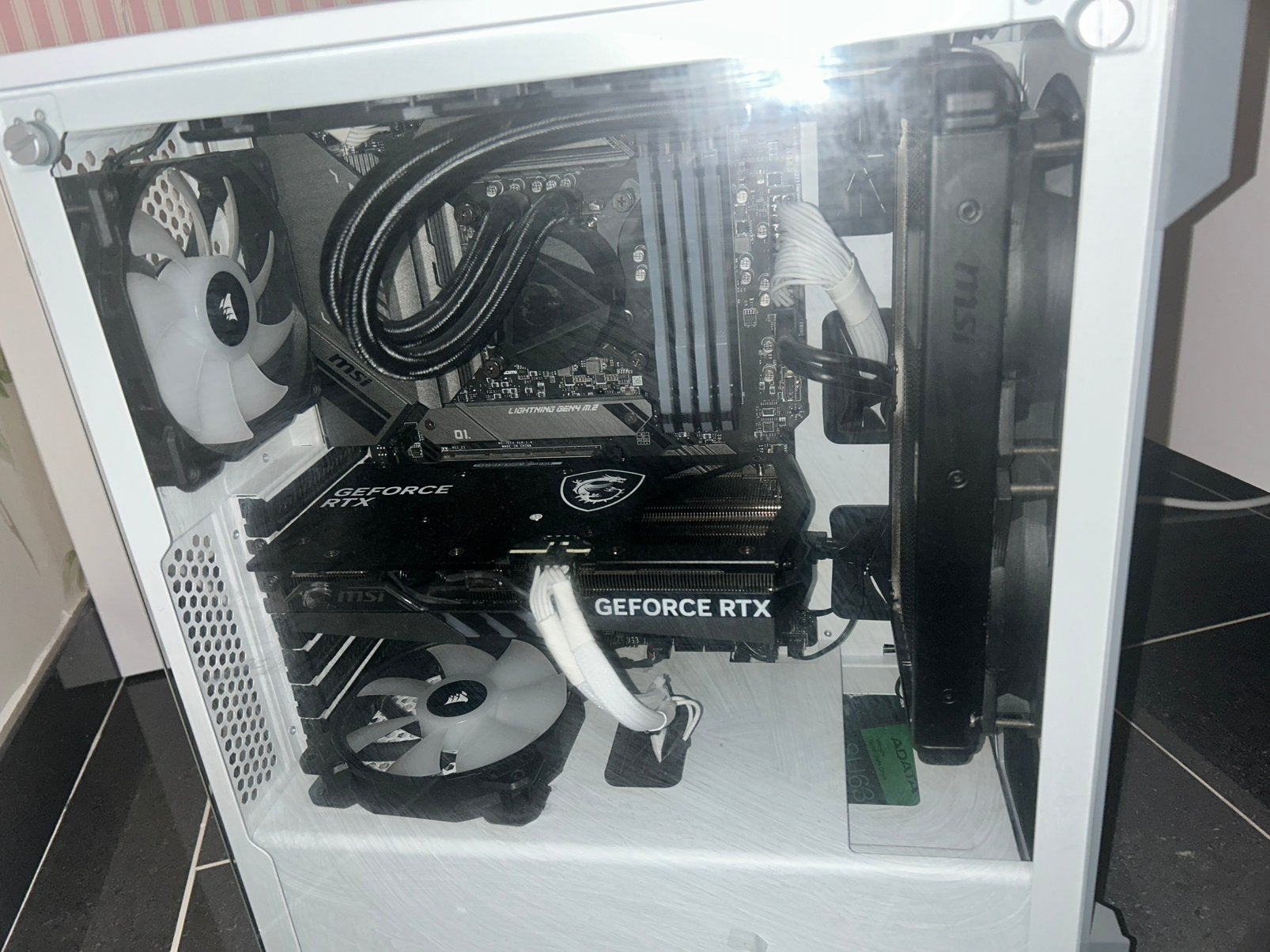 Pc Gamer 4060ti 8gb gamingxmsi 32ram ddr4 Intel 5 11400f 2To, Computers en Software, Ophalen, Nieuw