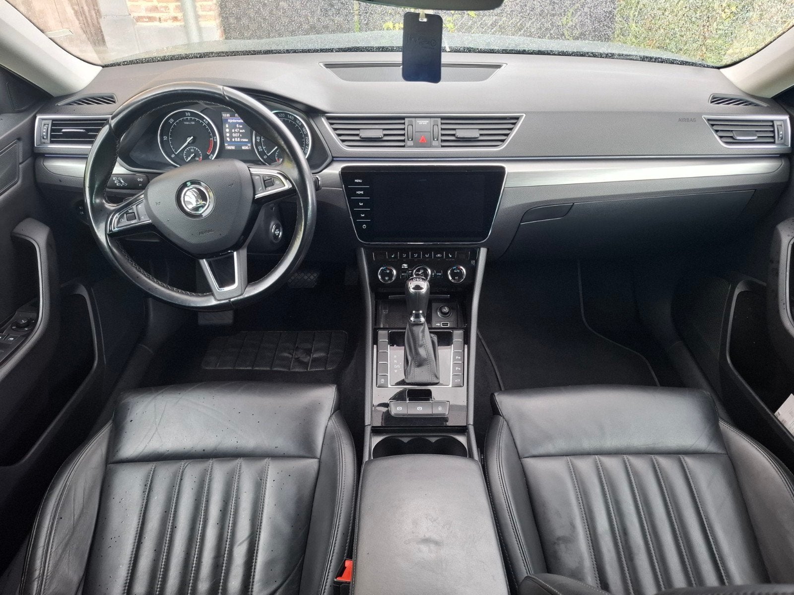 skoda superb 1.6 tdi full option !!, Auto's, Lederen bekleding, Particulier, Superb, Te koop