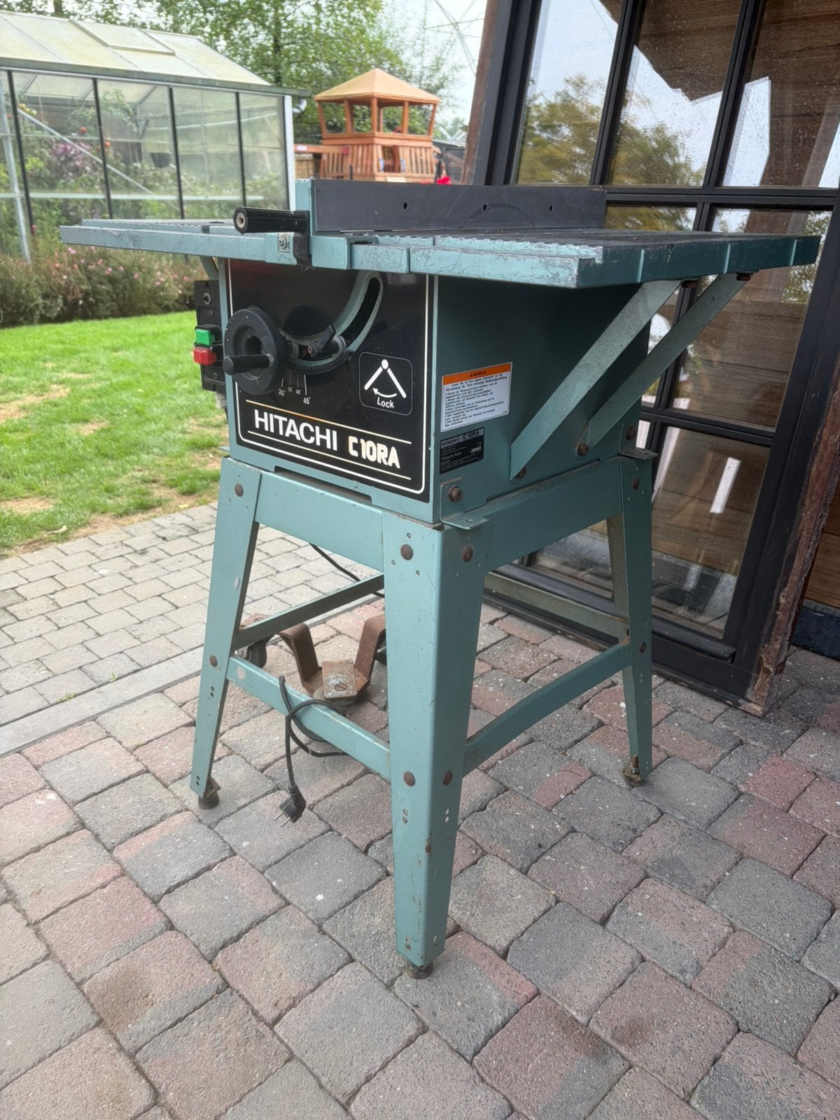 Tafelzaag Hitachi, Doe-het-zelf en Bouw, Ophalen, Zo goed als nieuw