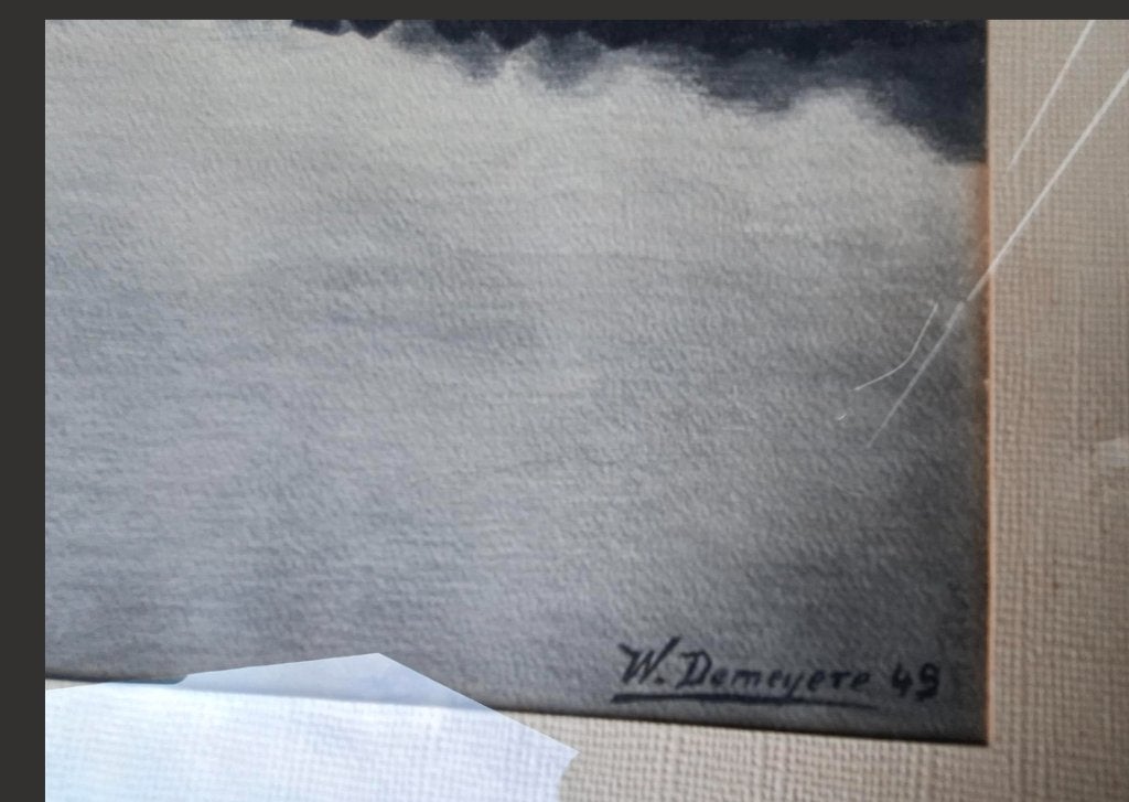 PENTEKENING//Ingekaderd, Ophalen of Verzenden, Zo goed als nieuw, 5 – 50, 50 tot 75 cm