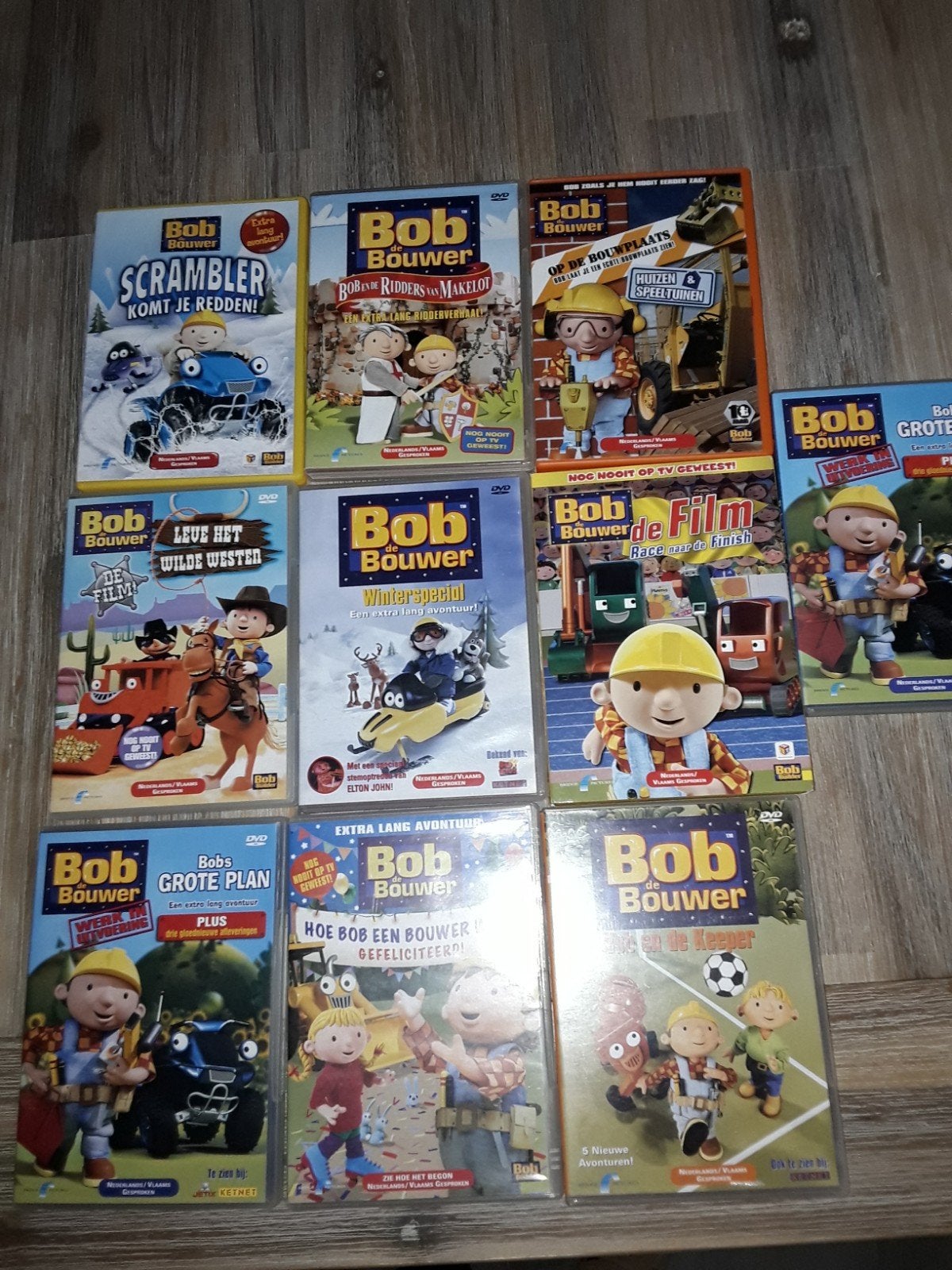 BOB de bauwer, Boeken, Ophalen