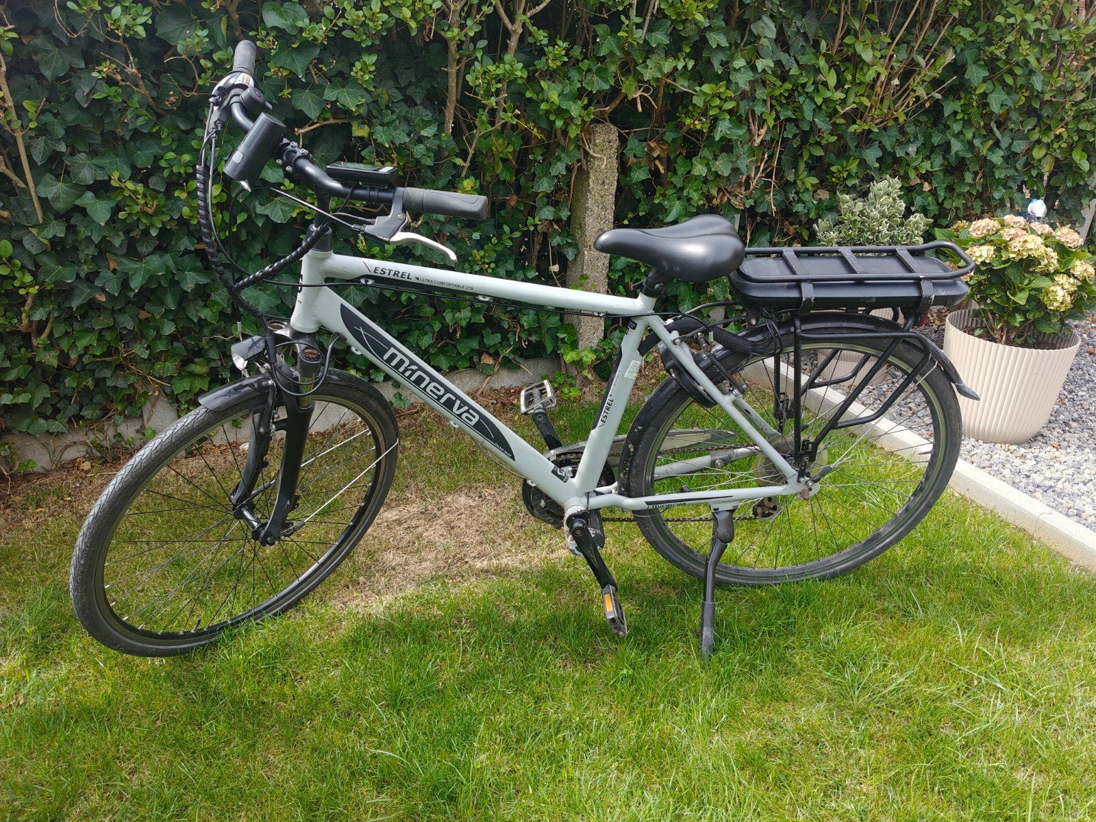 Minerva estrel elektrische fiets, Ophalen, Gebruikt
