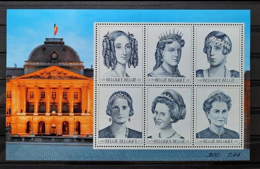 België: OBP 2971/76-BL89 ** Dynastie 2001., Postzegels en Munten, Postzegels | Europa | België, Koninklijk huis, Frankeerzegel