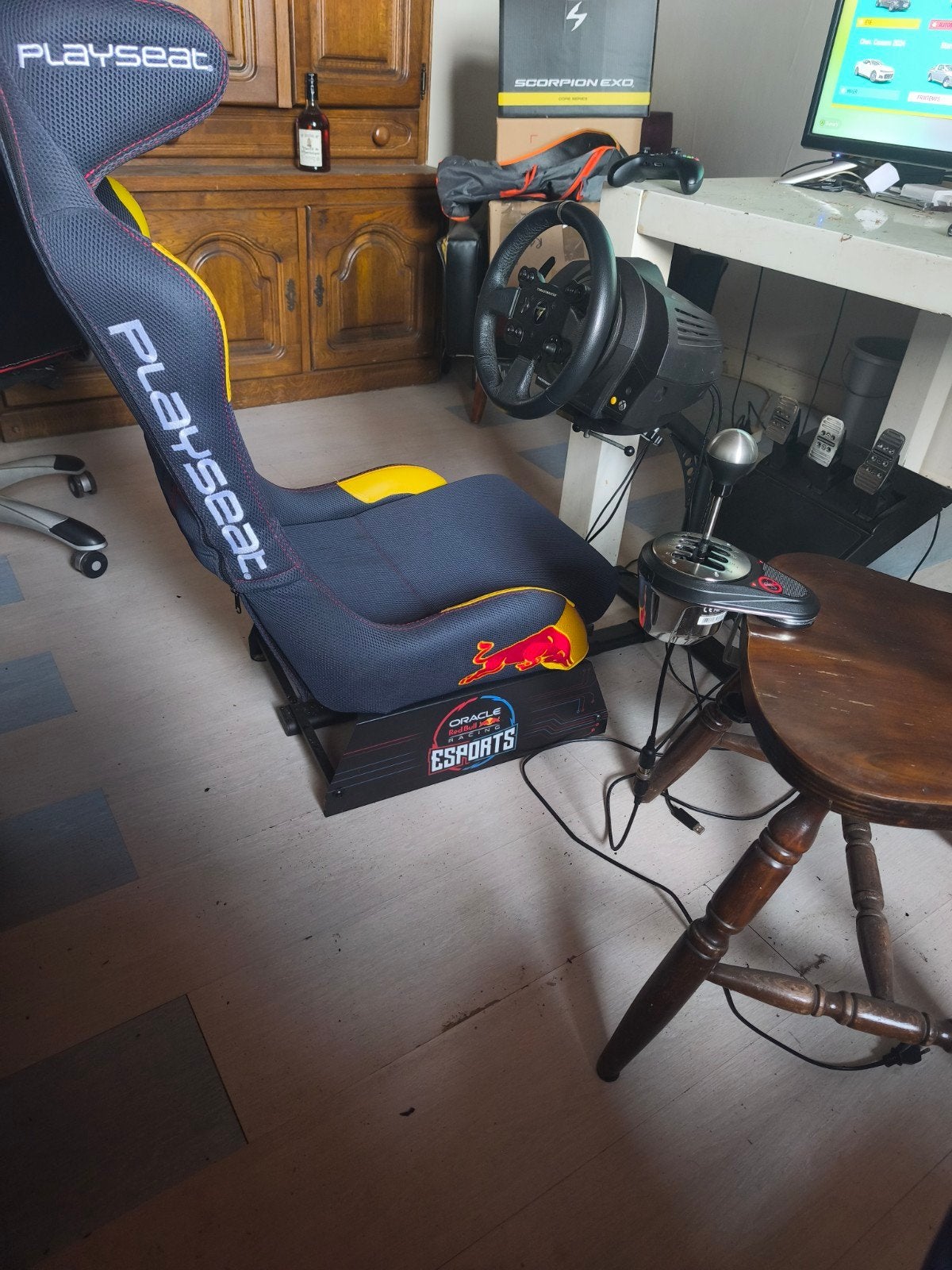 playseat RedBull + set up complet Thrustmaster, Enlèvement