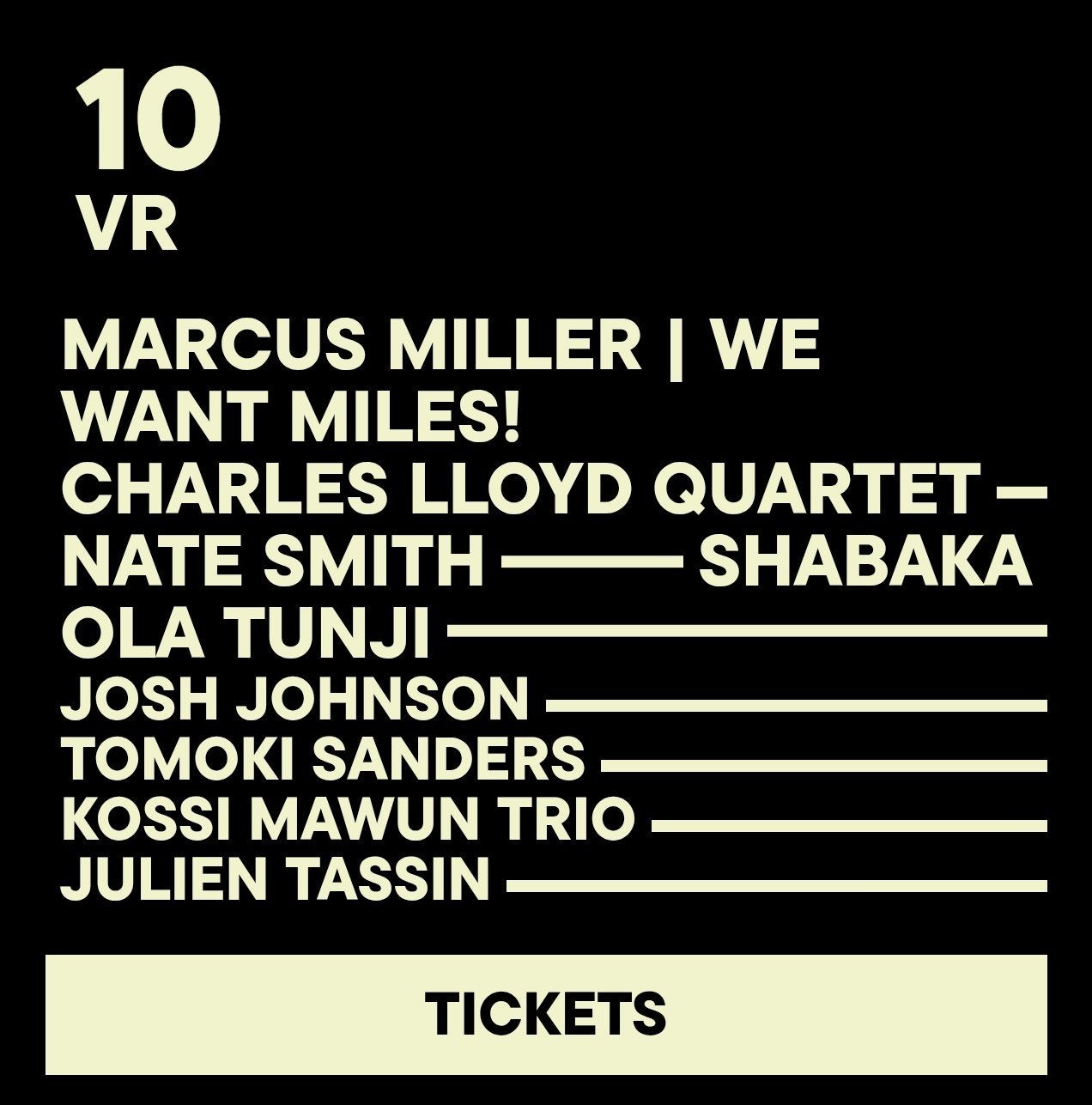 Gent Jazz 10/07 Marcus Miller ticket, Tickets en Kaartjes, Eén persoon