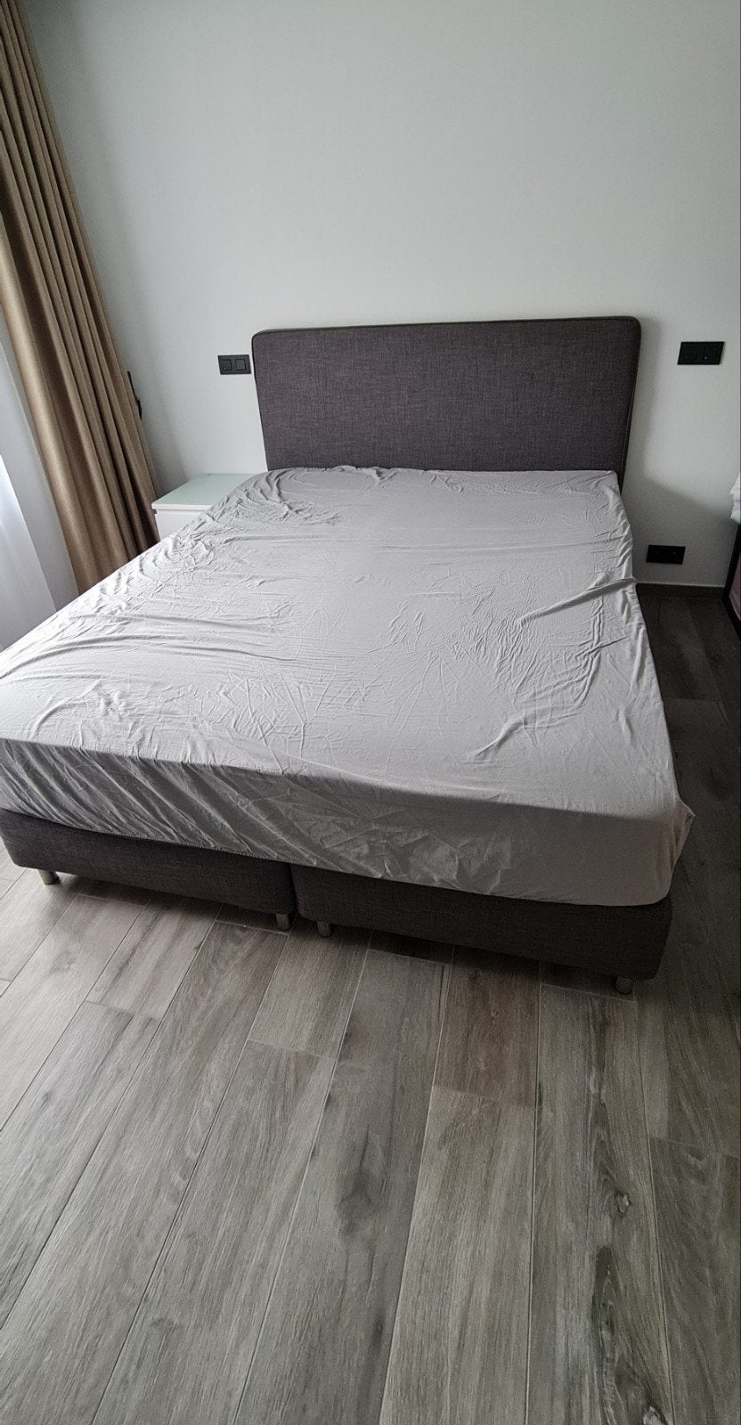 ️Te koop: IKEA bed 160x200 cm met
inclusief topmatras ️, Maison & Meubles, Chambre à coucher | Lits, Enlèvement