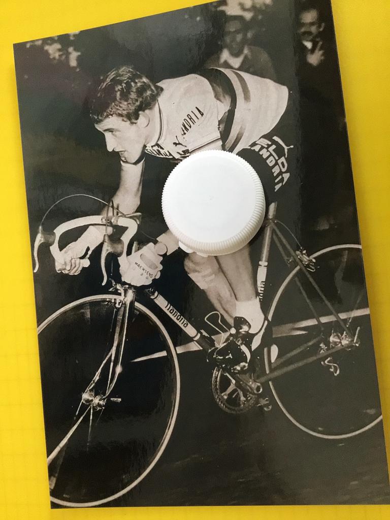 wielerfoto 1977 team flandria  velda  freddy maertens, Envoi, Comme neuf