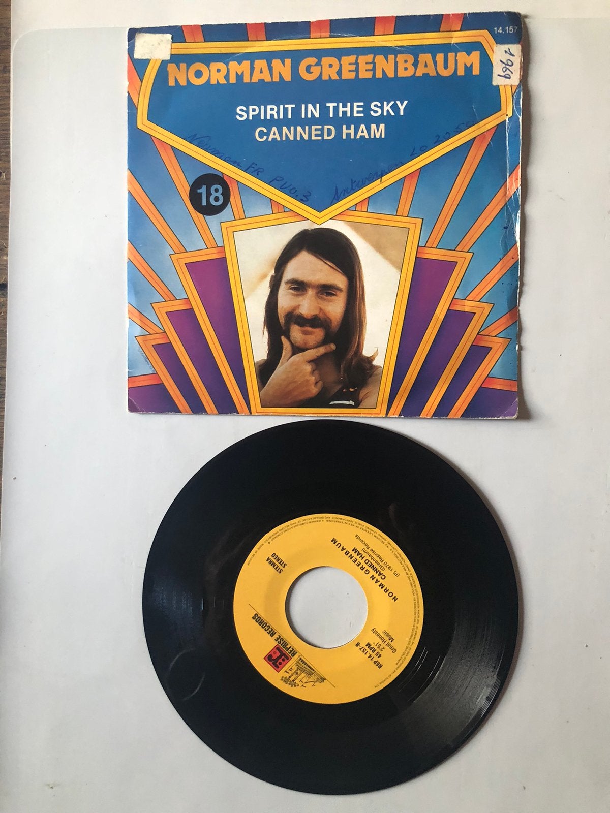 Norman Greenbaum: spirit in the sky ( 1969), Verzenden, Zo goed als nieuw