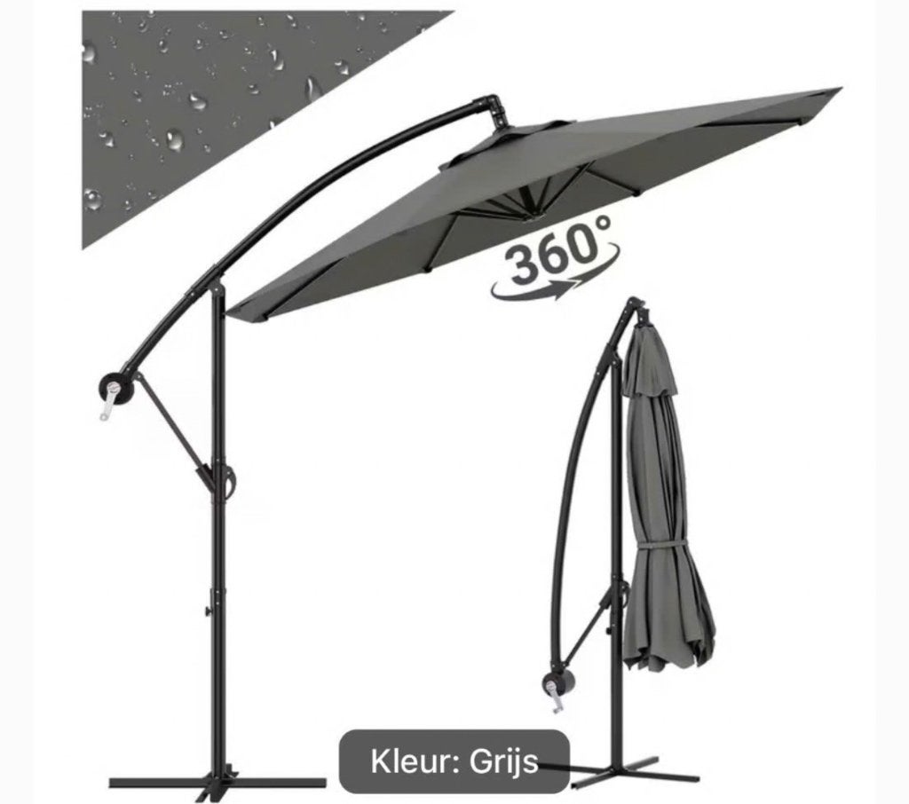 Parasol, Jardin & Terrasse, Enlèvement ou Envoi, Neuf, 2 à 3 mètres, Parasol flottant