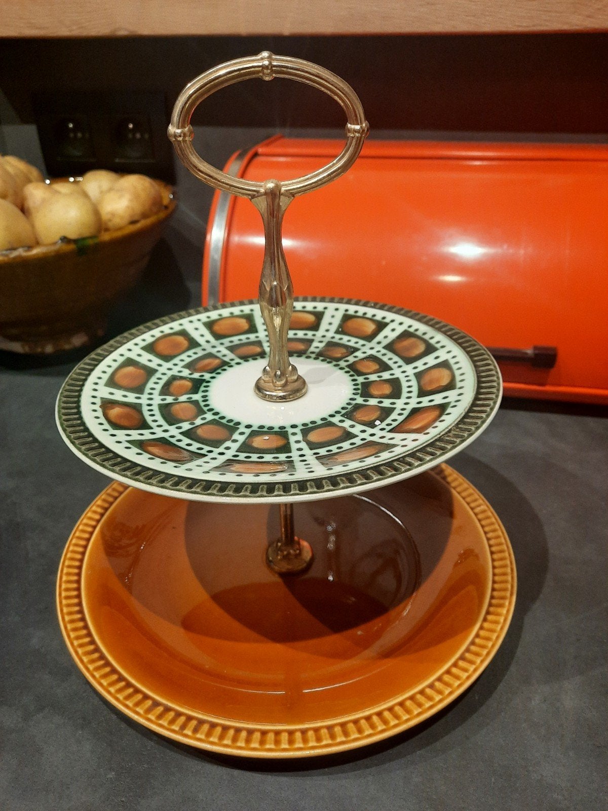 BOCH Bernadette vintage etagère, Overige merken, Keramiek, Overige typen, Vintage