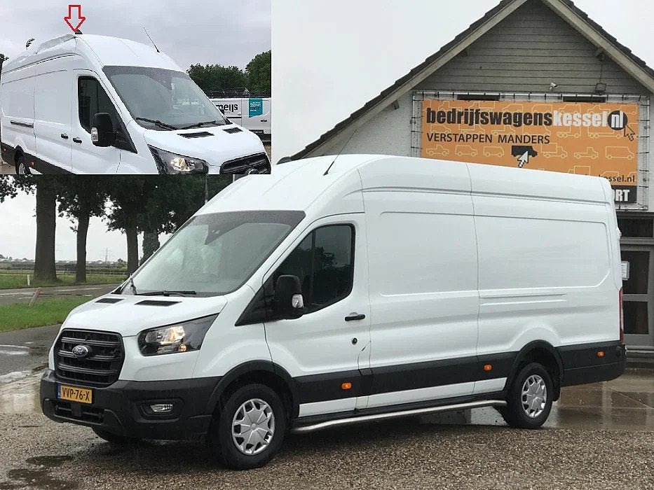 Ford Transit 2.0 TDCI 96 kW Euro 6 L4H3 Jumbo RWD (bj 2023), Auto's, Parkeersensor, 4 cilinders, 2800 kg, 2800 kg