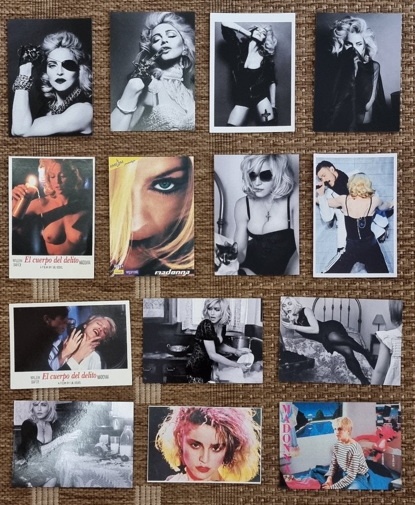 Madonna - 54 cartes postales, Enlèvement ou Envoi, 1980 à nos jours, Non affranchie, Stars et Célébrités