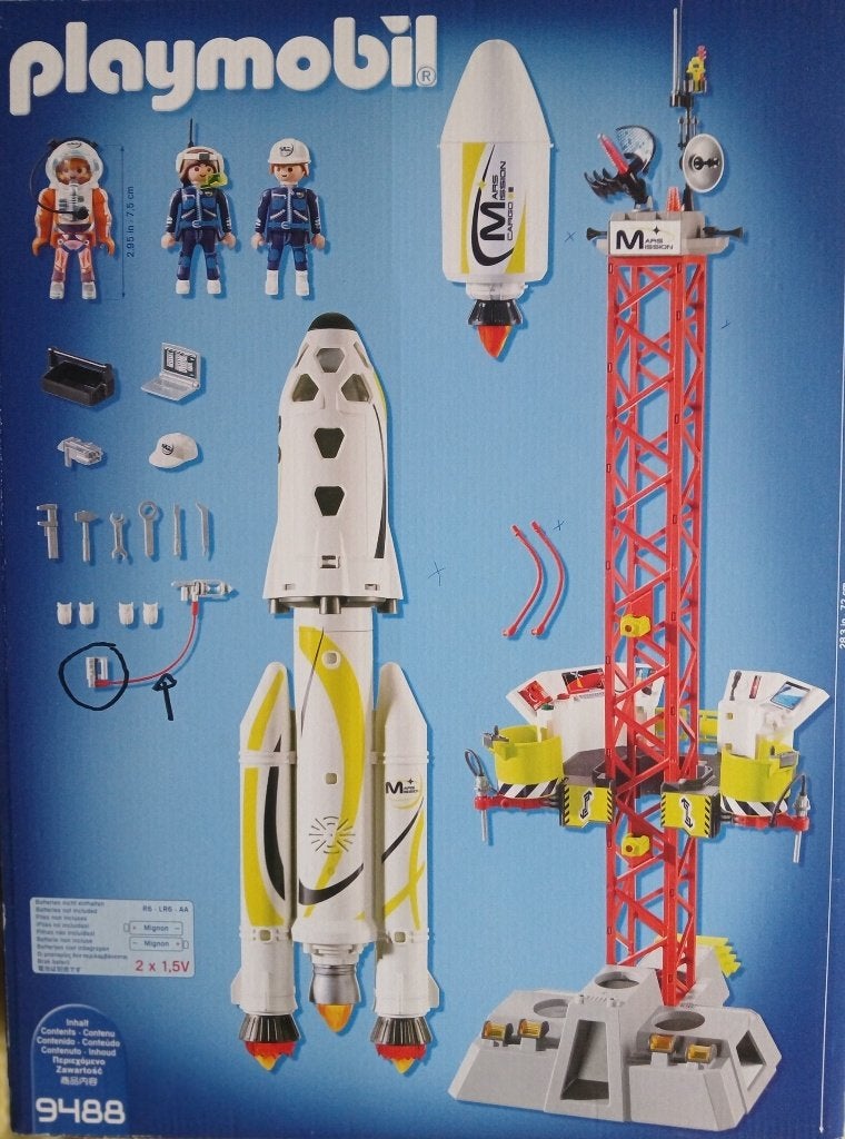 Playmobil Space 9488, Autres séries, Utilisé, Autres types, Kit complet