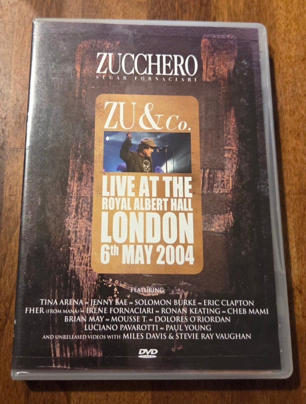 Zucchero ZU & Co - DVD, Ophalen of Verzenden, Zo goed als nieuw, Concert