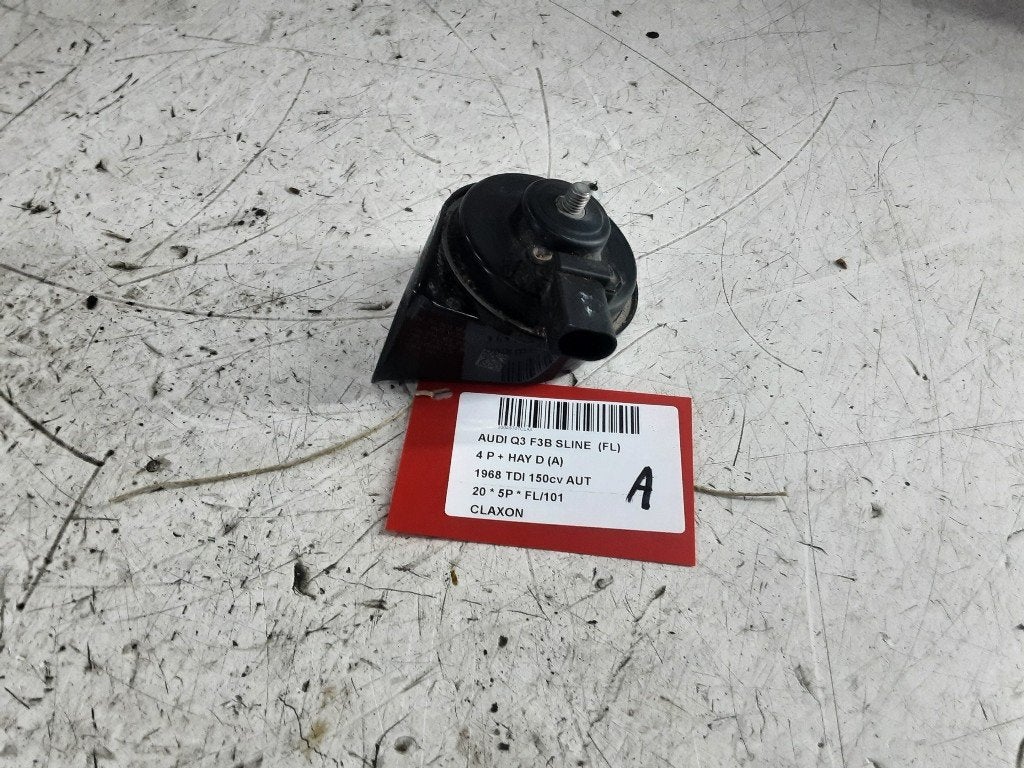 CLAXON Audi Q3 (F3B) (01-2018/06-2021) (5CO951223C), Info@audi.de, Audi, Audi AG, Gebruikt