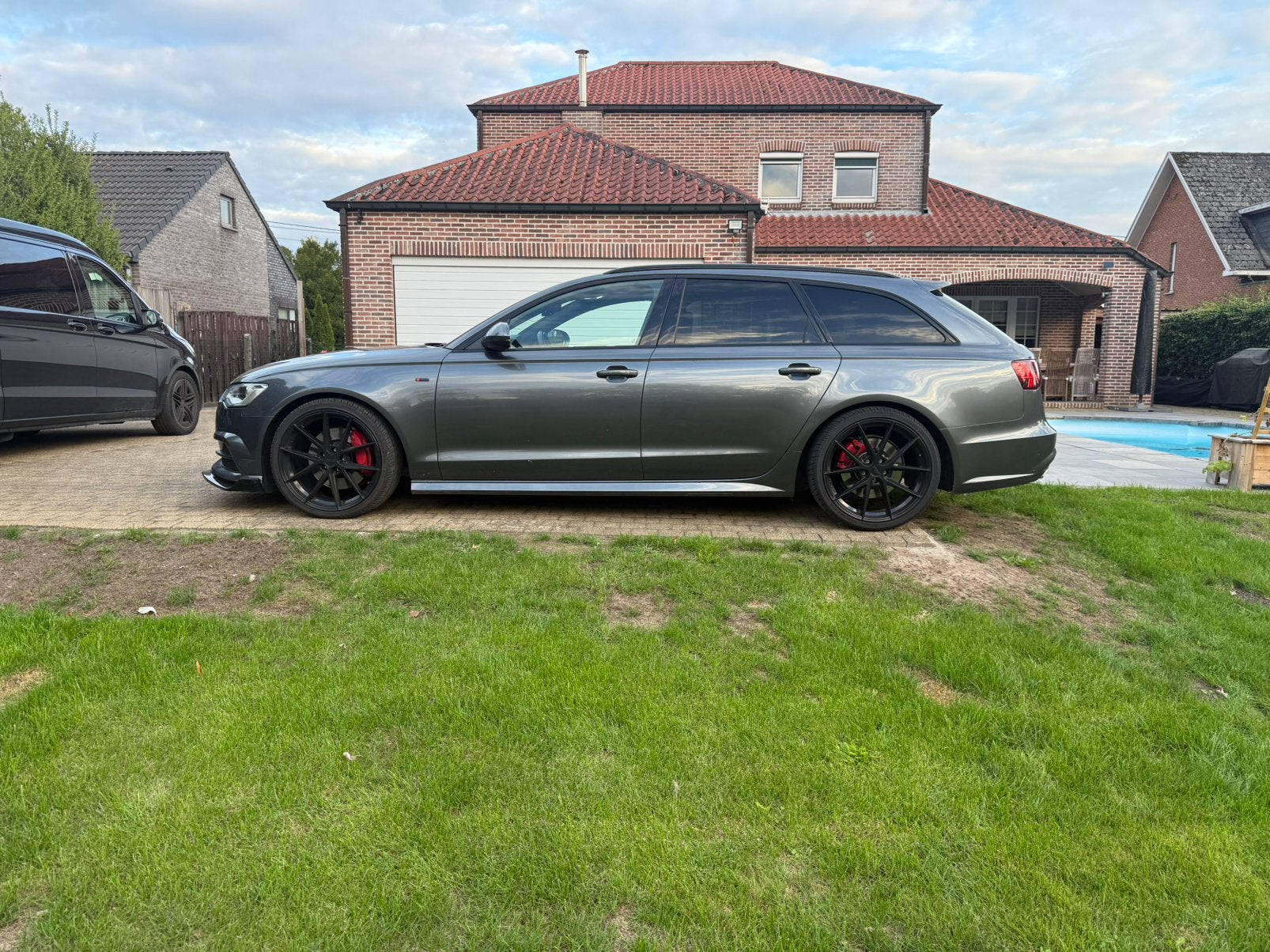 Audi a6 avant v6 quattro s-line, Autos, Argent ou Gris, Achat, Euro 6, Noir