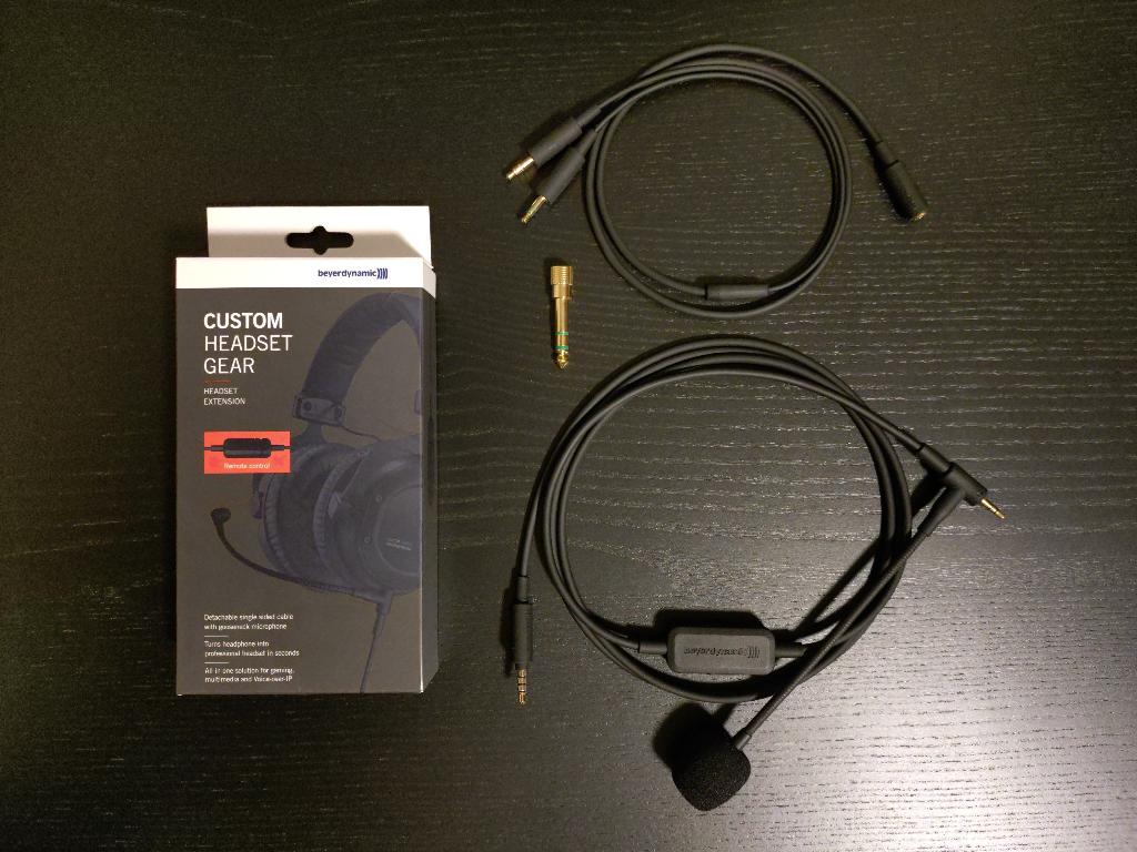 Beyerdynamic Custom Headset Gear, Audio, Tv en Foto, Audiokabels en Televisiekabels, Ophalen of Verzenden, Gebruikt, Minder dan 2 meter
