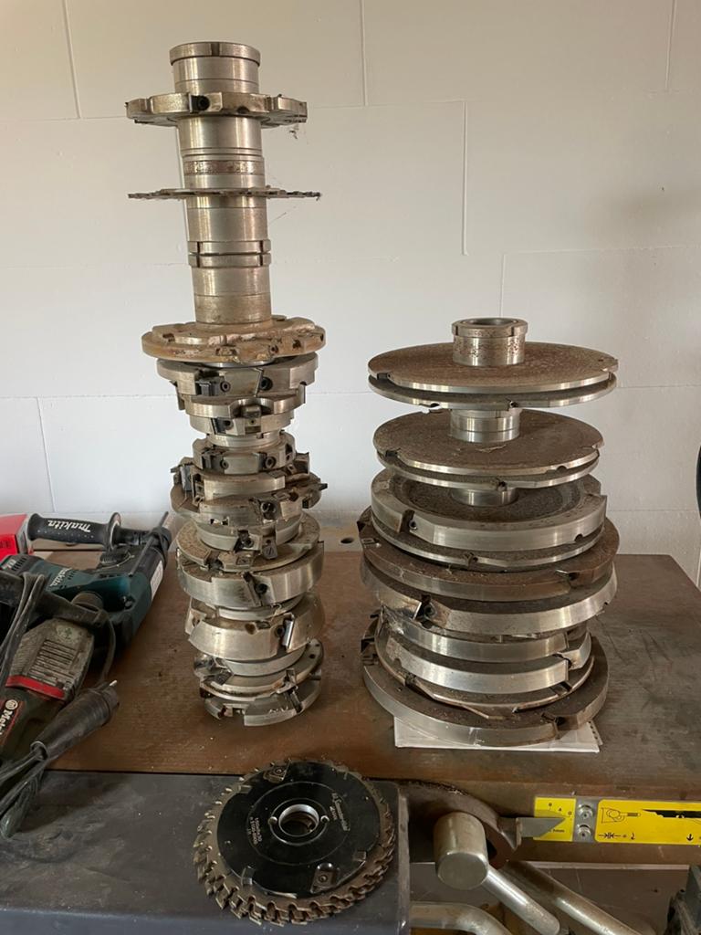 Raam frezen, Zakelijke goederen, Machines en Bouw | Houtbewerking, Ophalen