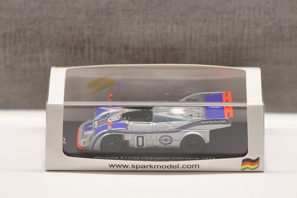 1/43 Spark Porsche 917/30 Champion Interserie 1974, Hobby en Vrije tijd, Modelauto's | 1:43, Ophalen of Verzenden, Nieuw, Auto