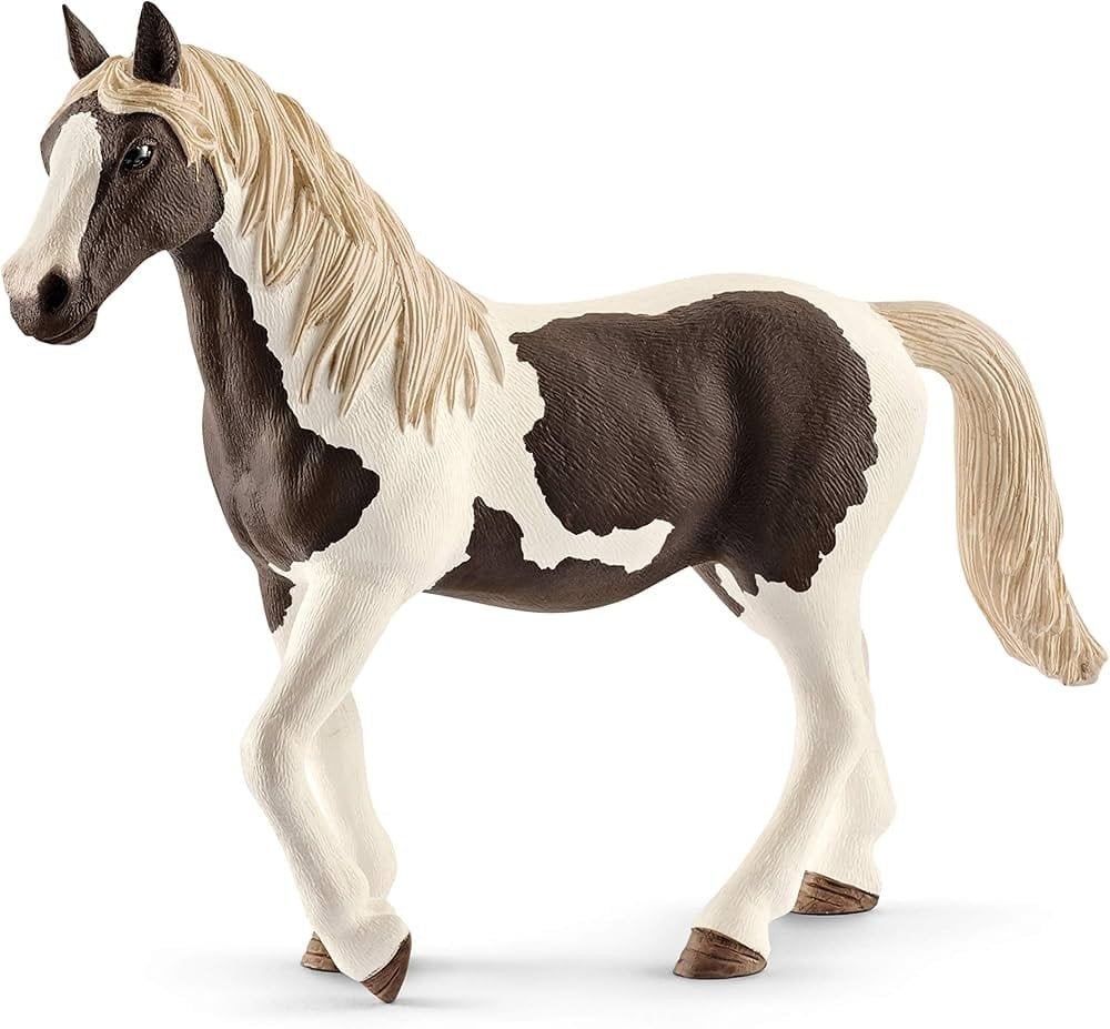 Figurine Schleich Jument Pinto 13830, Verzamelen, Dierenverzamelingen, Ophalen, Gebruikt, Paard, Beeldje of Figuurtje