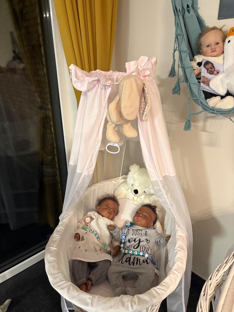 Totaal pakket rebornpoppen, Ophalen, Zo goed als nieuw