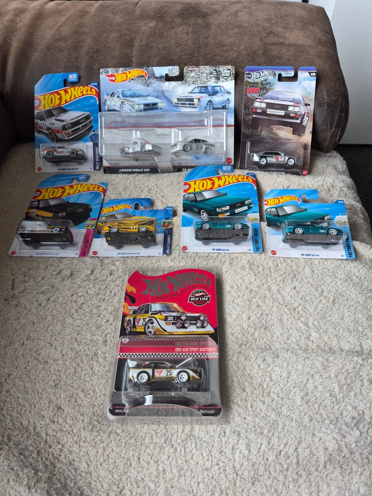 set hot wheels Audi quattro, Ophalen of Verzenden, Nieuw, Auto, Overige merken