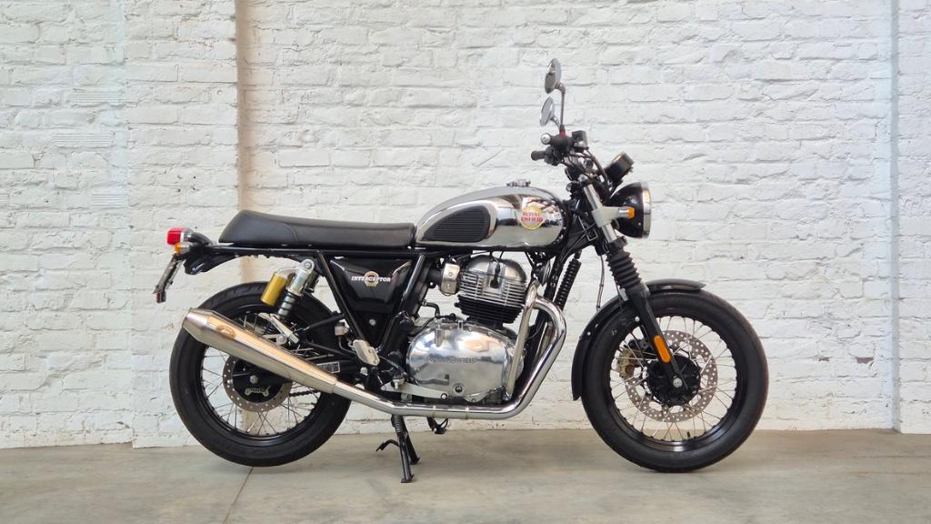 Royal Enfield Interceptor 650 Chrome ZARD @motomobilia, Motoren, 2 cilinders, Nieuw, Bedrijf, Minimaal motorrijbewijs A2