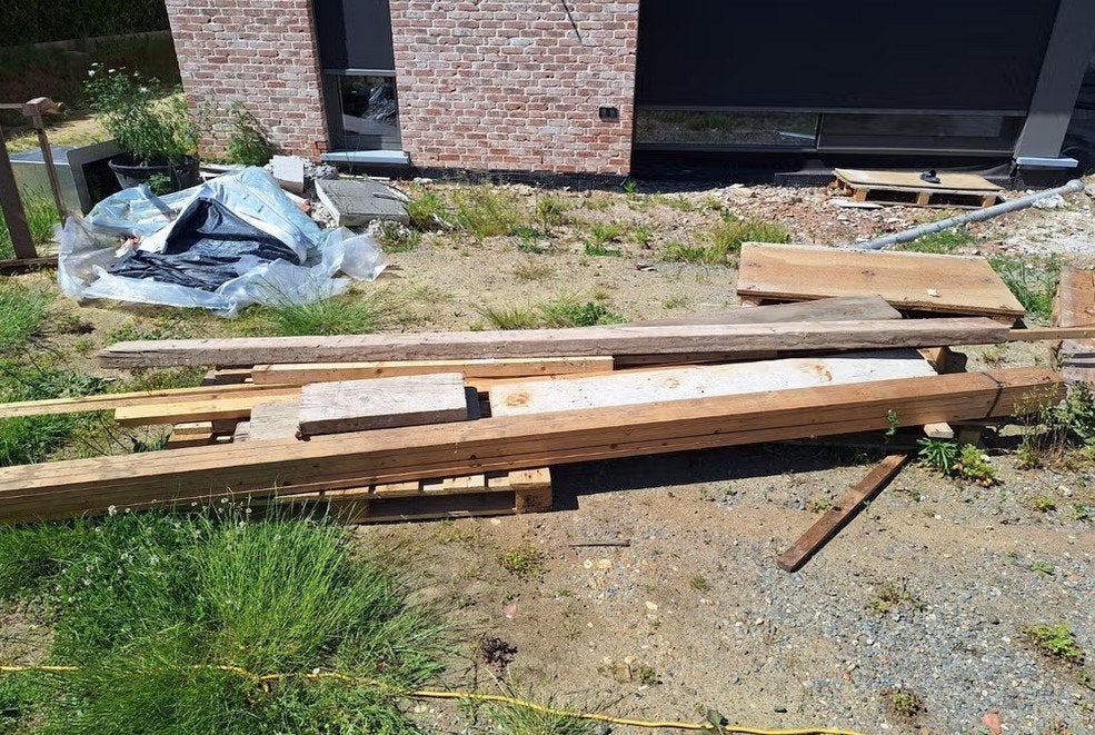 Gratis brandhout, Tuin en Terras, Ophalen