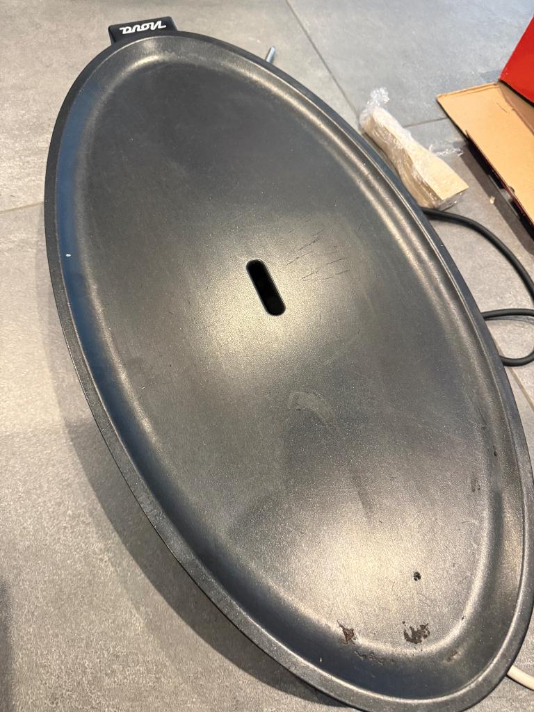 Nova grill plaat, Enlèvement, Utilisé