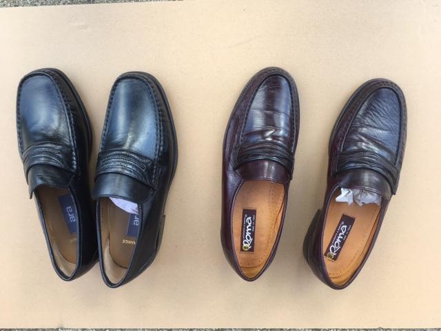 chaussures pour hommes, Enlèvement