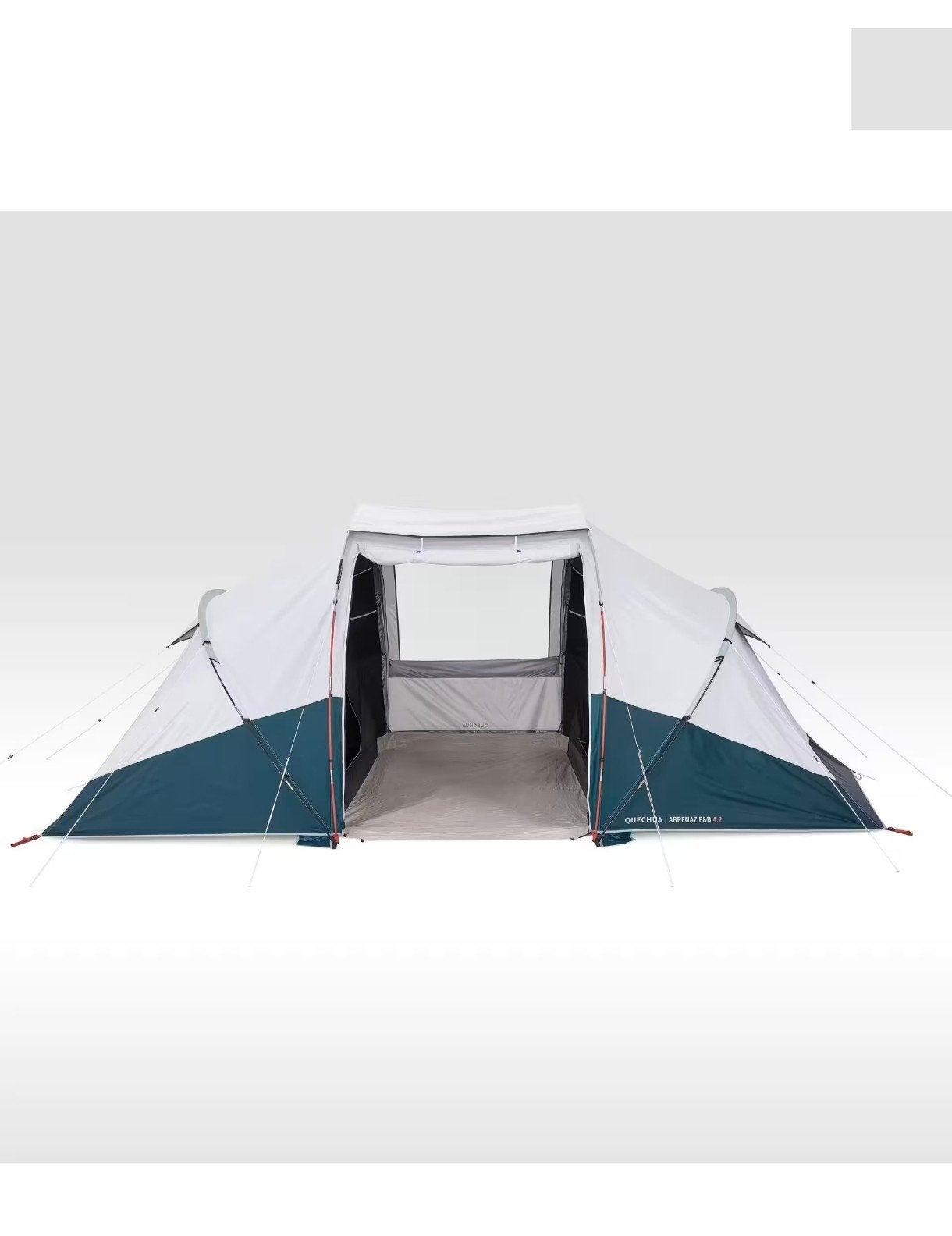 Tente de camping 4 places 2 chambres, Fresh & Black, Arpenaz, Ophalen, Zo goed als nieuw, Tot en met 4