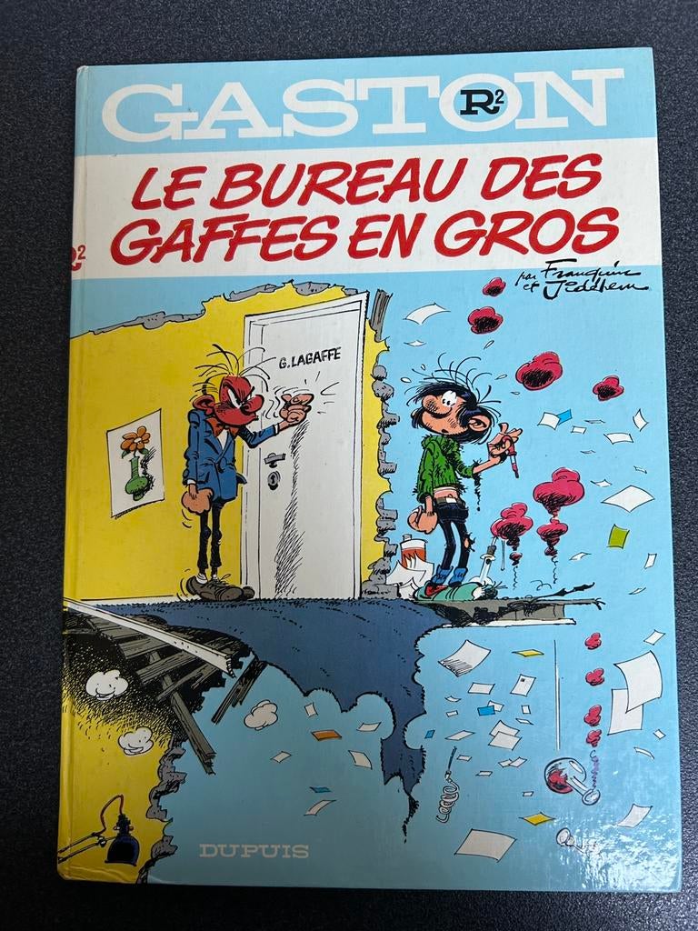 Gaston R2 Le Bureau des Gaffes en Gros EO BDM 300€ 1972  TBE, Livres, BD, Enlèvement ou Envoi, Comme neuf