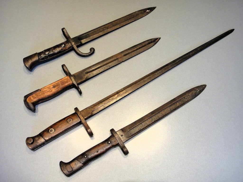 Bajonetten!, Verzamelen, Ophalen of Verzenden, Landmacht, Mes of Dolk