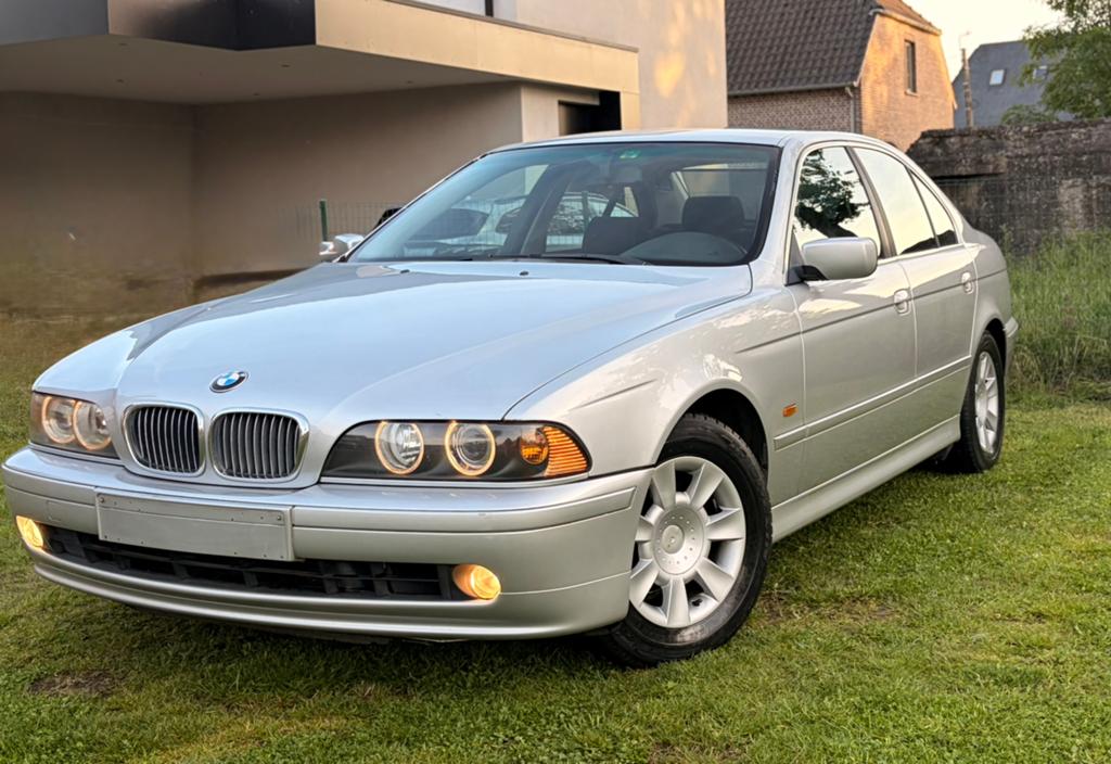 Bmw 520D Facelift E39 approuvé à vendre, Autos, BMW, 100 kW, Argent ou Gris, Boîte manuelle, Bleu