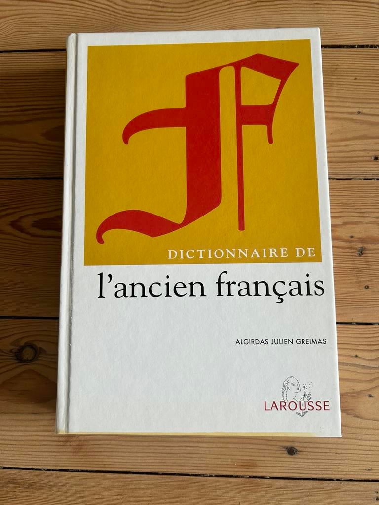 Dictionnaire de l'ancien français - Larousse, Livres, Dictionnaires, Enlèvement ou Envoi, Comme neuf, Français, Autres éditeurs