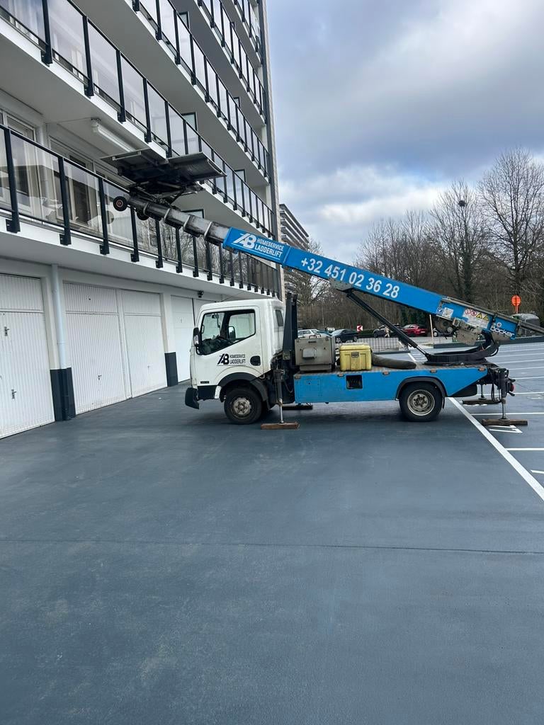 Ladderlift te koop, Ophalen