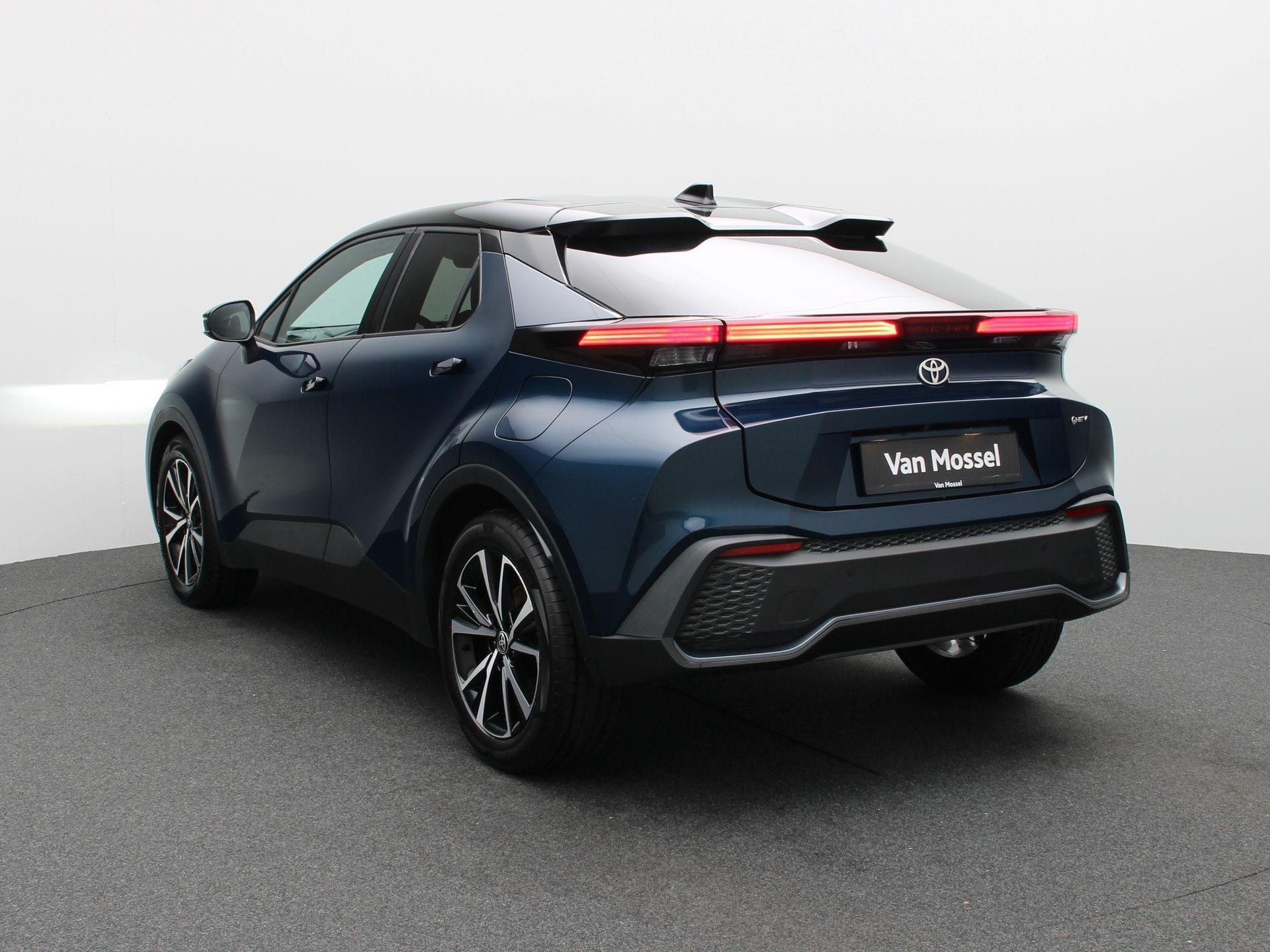Toyota C-HR 1.8 Hybrid Prestige Bi-Tone E-CVT | 10J Garantie, Stof, Zwart, 4 cilinders, 109 g/km