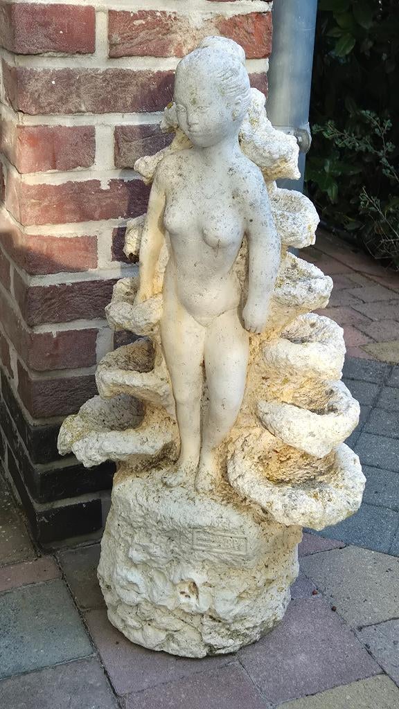 Waterornament 12€, Tuin en Terras, Ophalen, Gebruikt, Beton, Waterornament