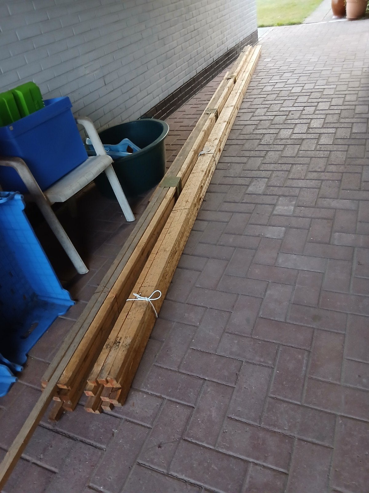 panlatten 5.80 m lengte  30 stuks., Doe-het-zelf en Bouw, Ophalen