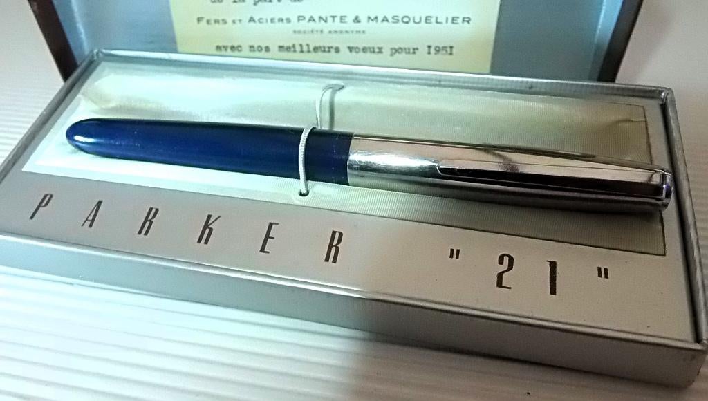 Prachtige pen Parker 21, Parker, Met doosje, Ophalen of Verzenden, Zo goed als nieuw